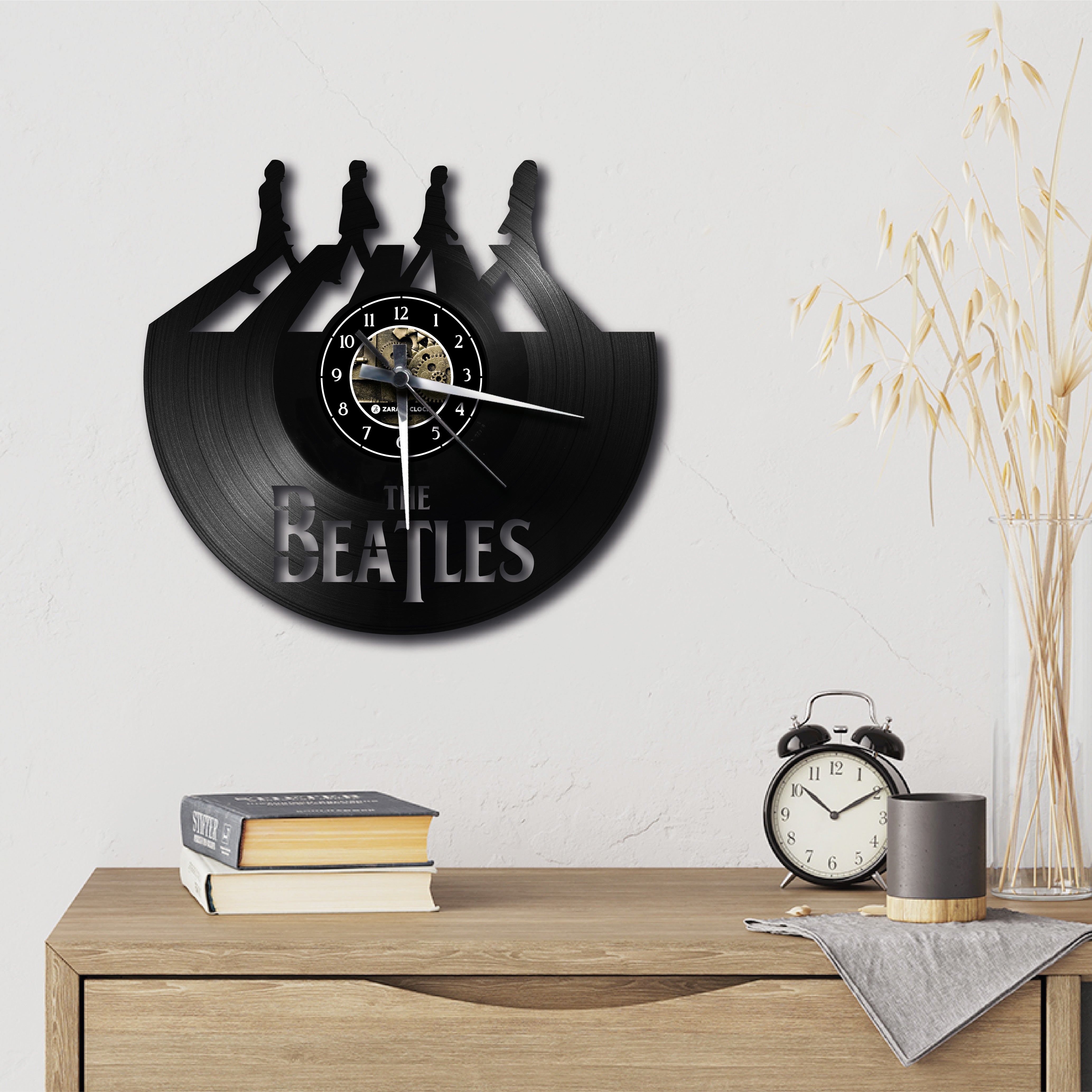 THE BEATLES ✦ orologio in vinile