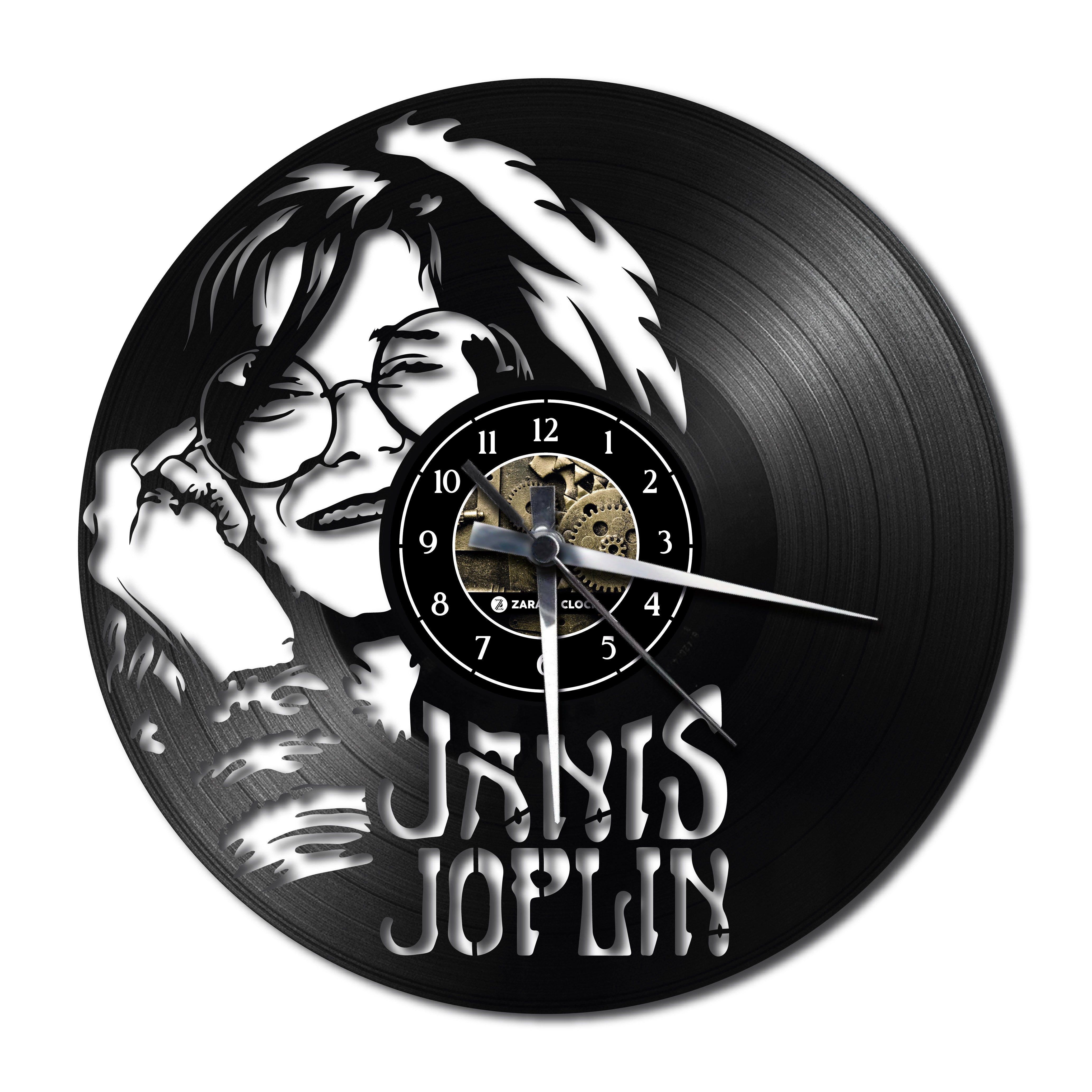 JANIS JOPLIN ✦ orologio in vinile
