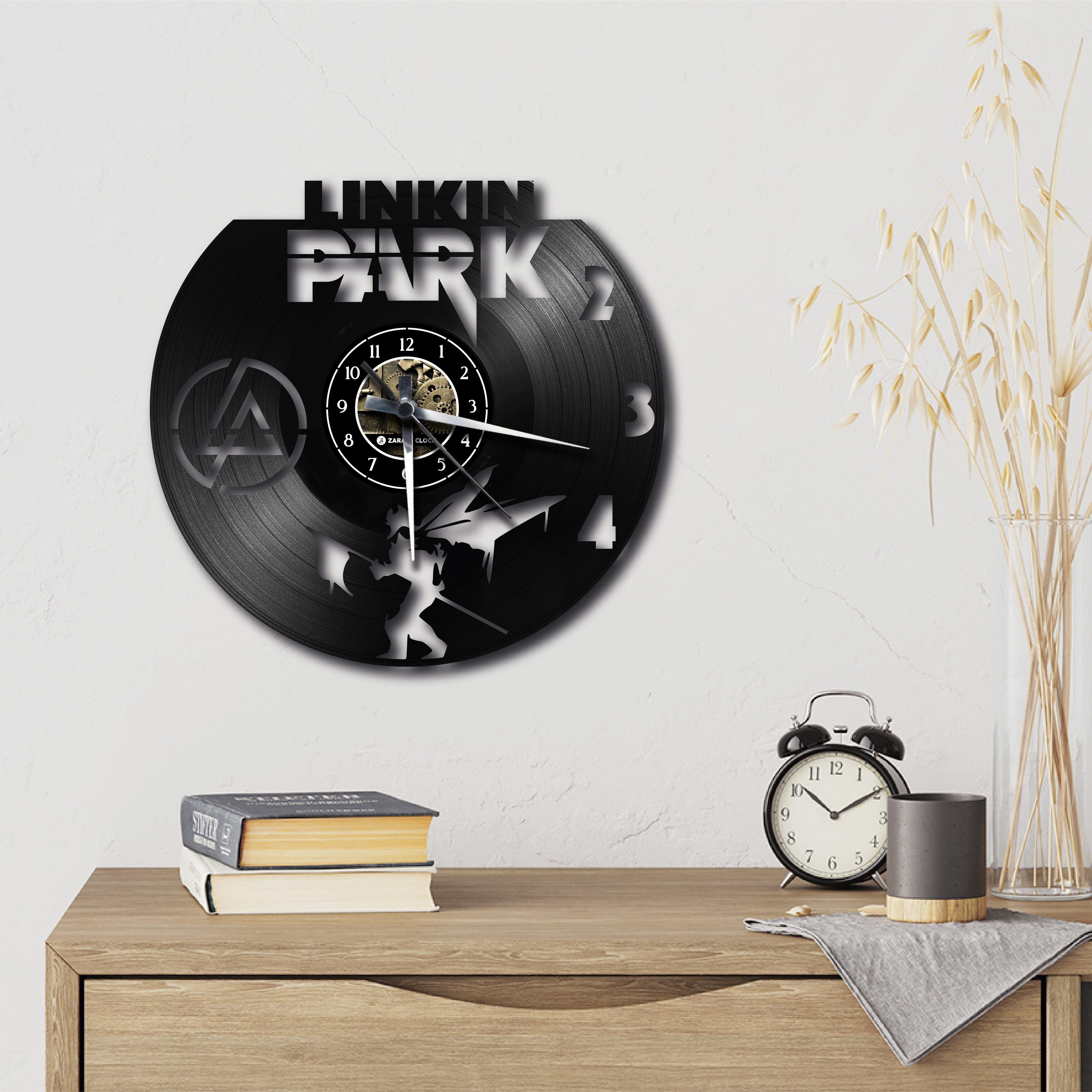 LINKIN PARK ✦ orologio in vinile