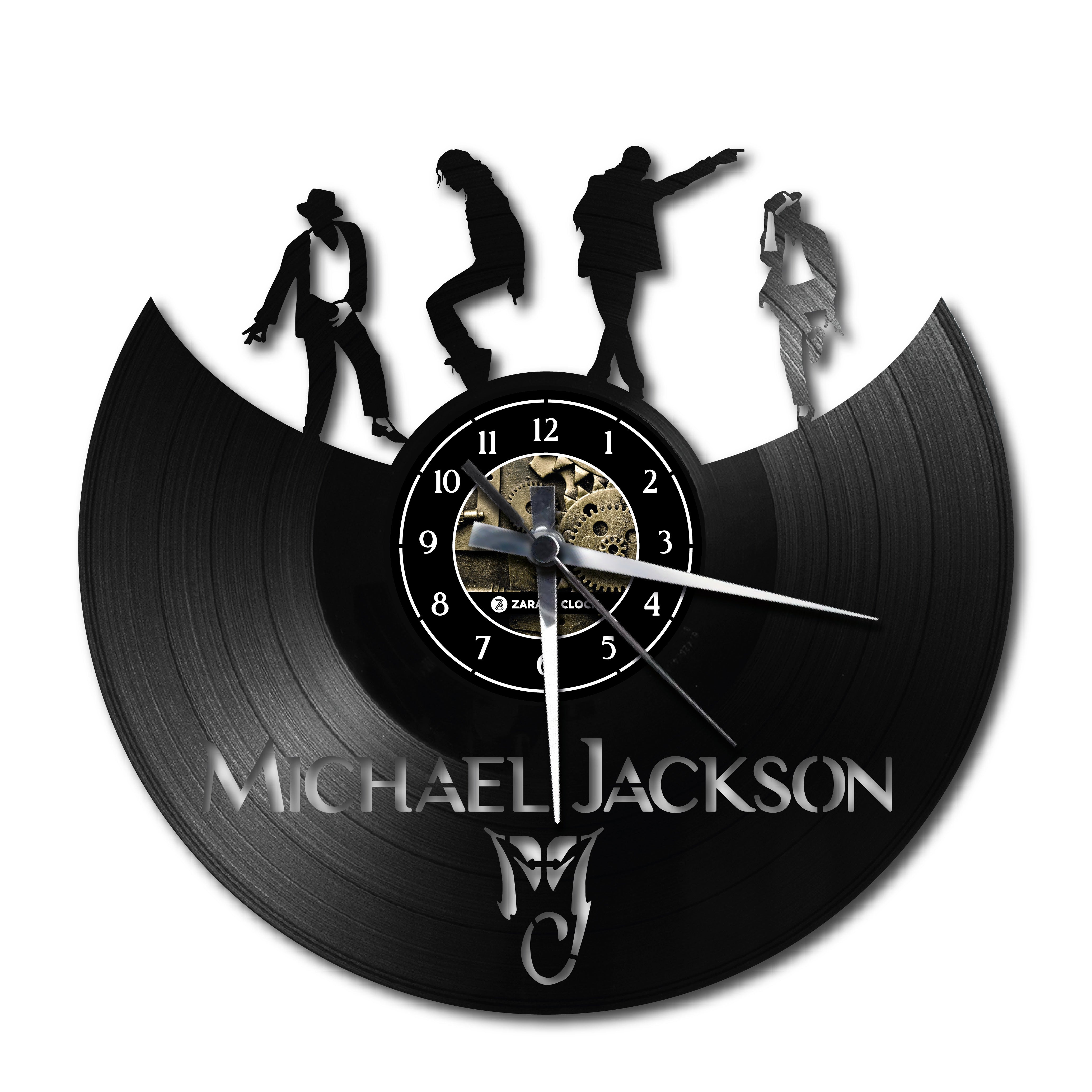 MICHAEL JACKSON ✦ orologio in vinile