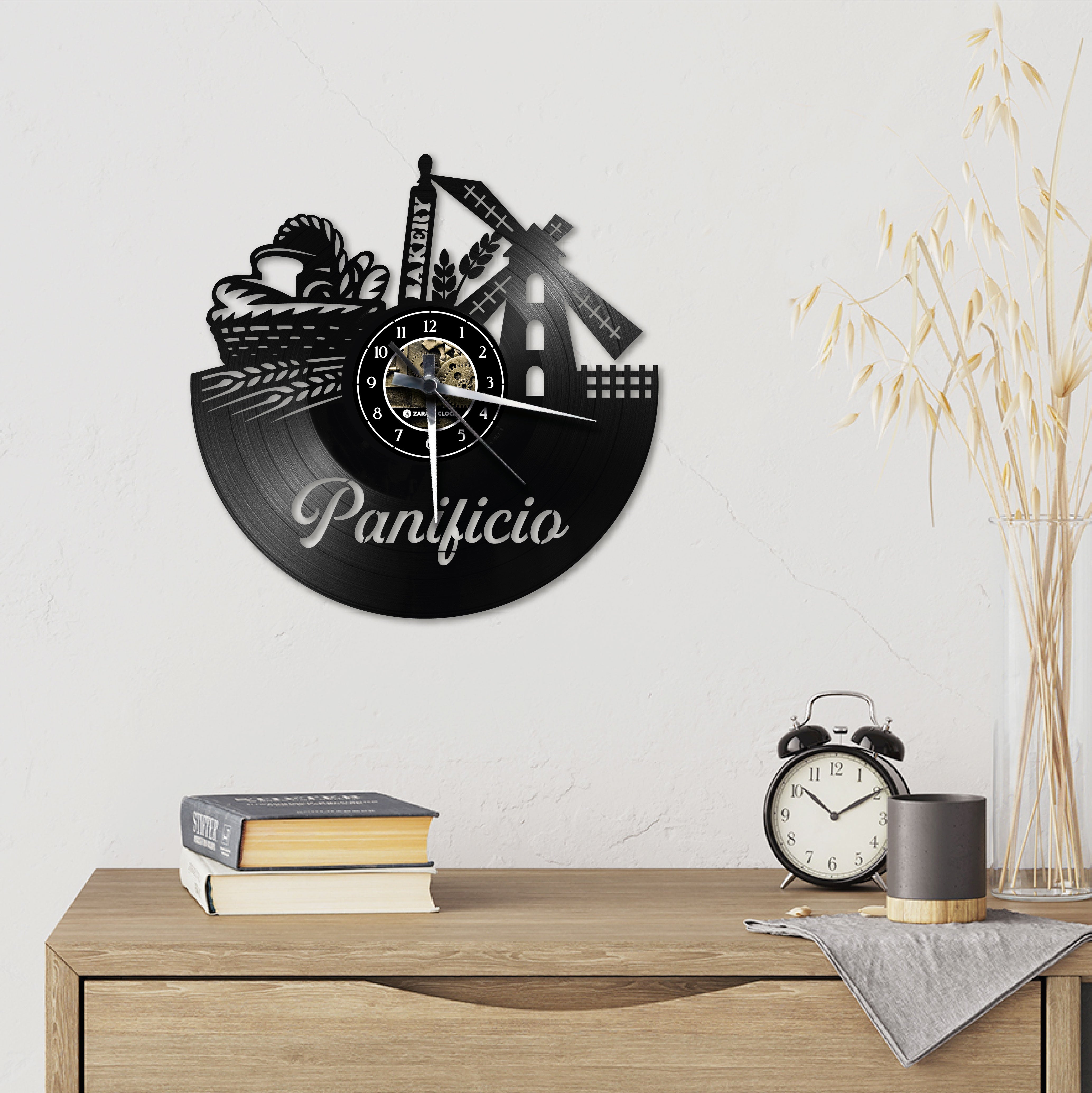 PANIFICIO ✦ orologio in vinile