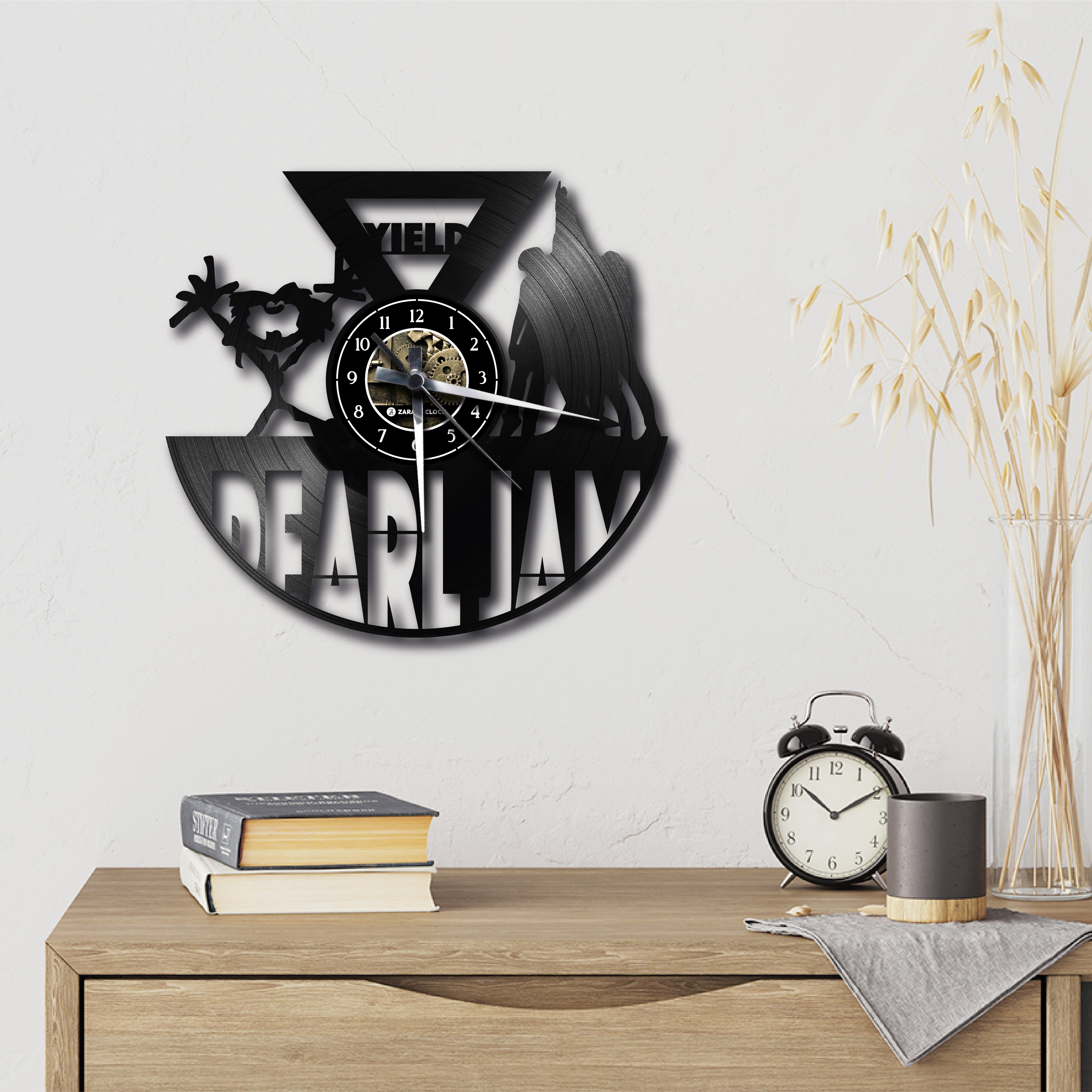 PEARL JAM ✦ orologio in vinile Orologio in vinile Zarami Clock | Gli orologi in vinile originali 