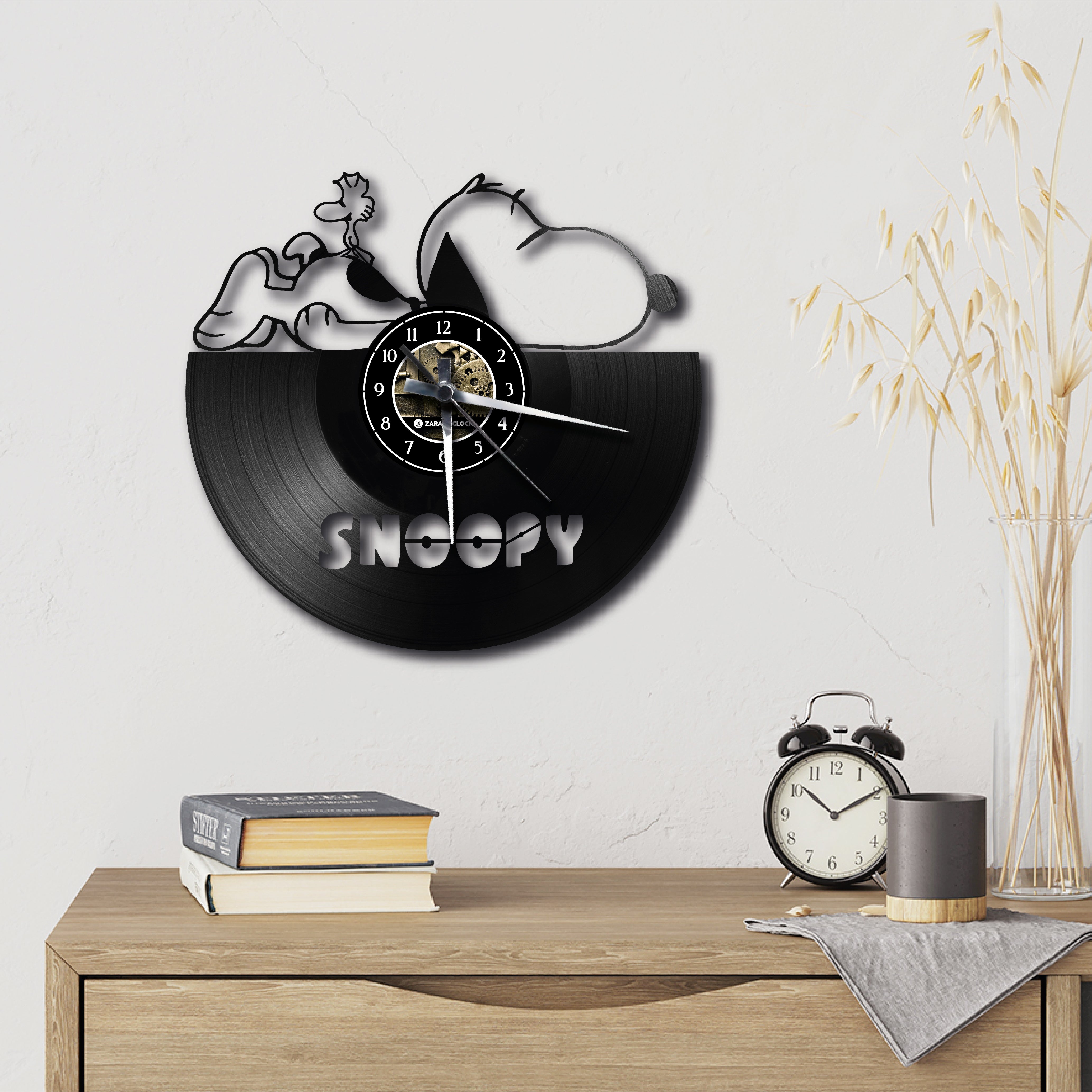 SNOOPY ✦ orologio in vinile