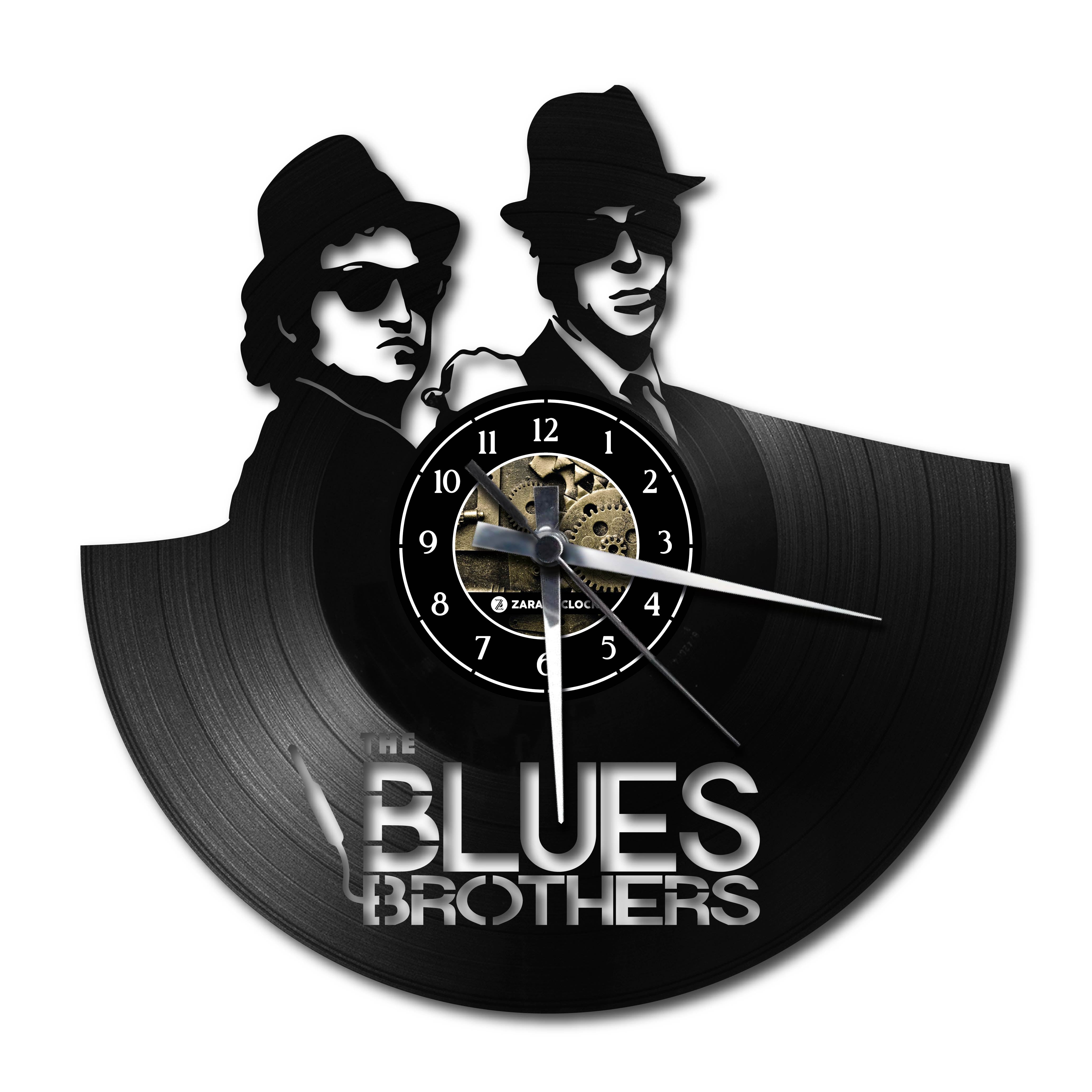THE BLUES BROTHER  ✦ orologio in vinile
