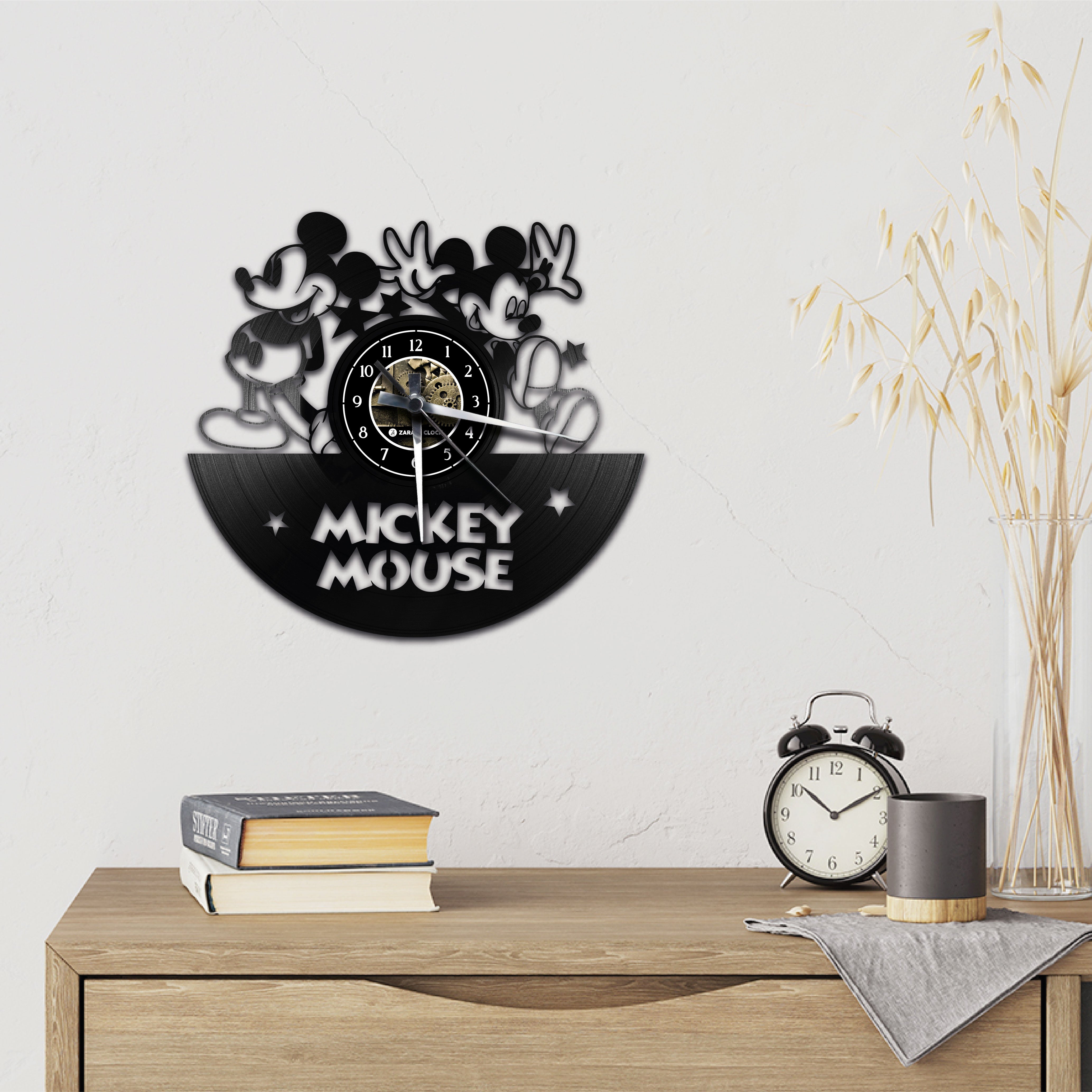 MICKEY MOUSE ✦ orologio in vinile