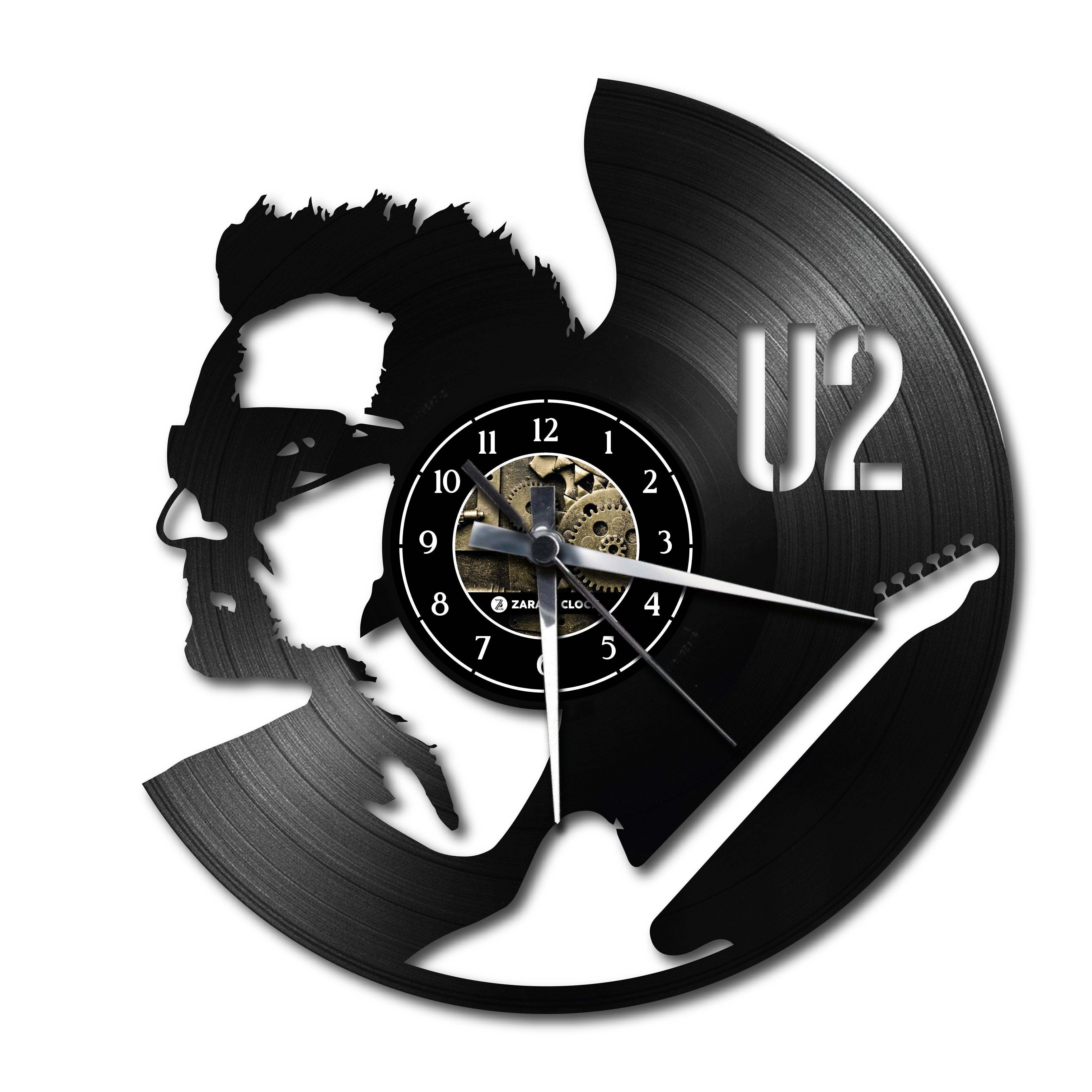 U2 ✦ orologio in vinile