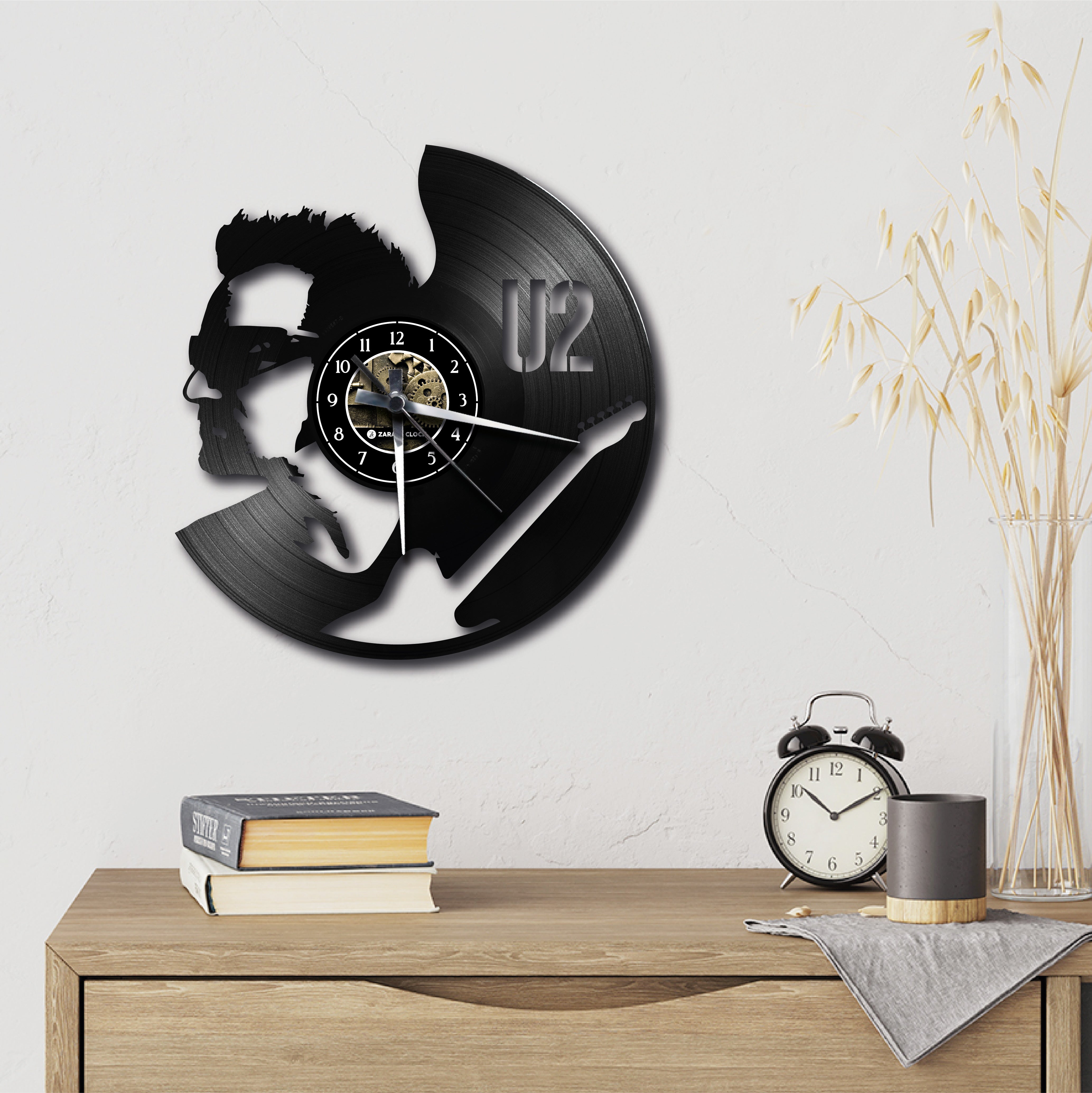 U2 ✦ orologio in vinile